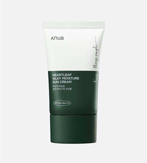 Anua Heartleaf Silky Moisture Sun Cream 50ml