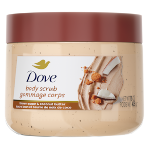 Dove Brown Sugar & Coconut Butter Deep Exfoliating Body Scrub 298g