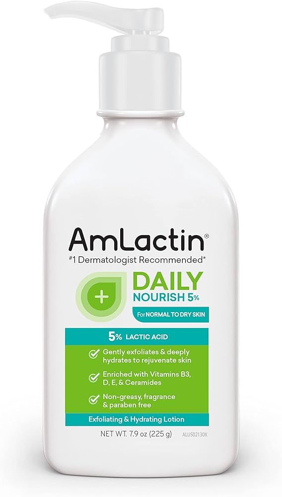 Amlactin Daily Nourish 5% Exfoliating & Hydrating Lotion