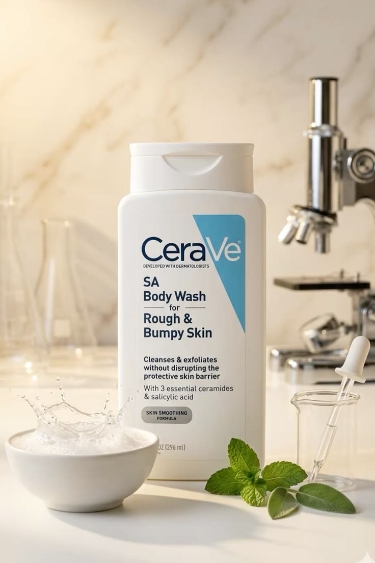 CeraVe SA Body Wash for Rough & Bumpy Skin 296ml