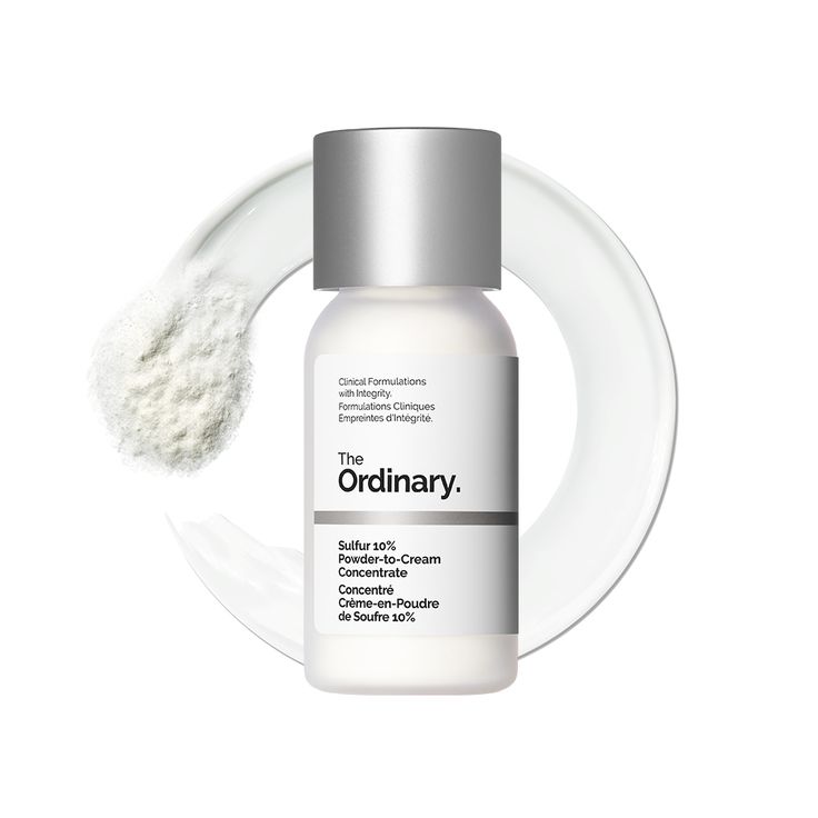 The Ordinary Sulfur 10% Powder-to-Cream Concentrate Acne Spot Treatment
