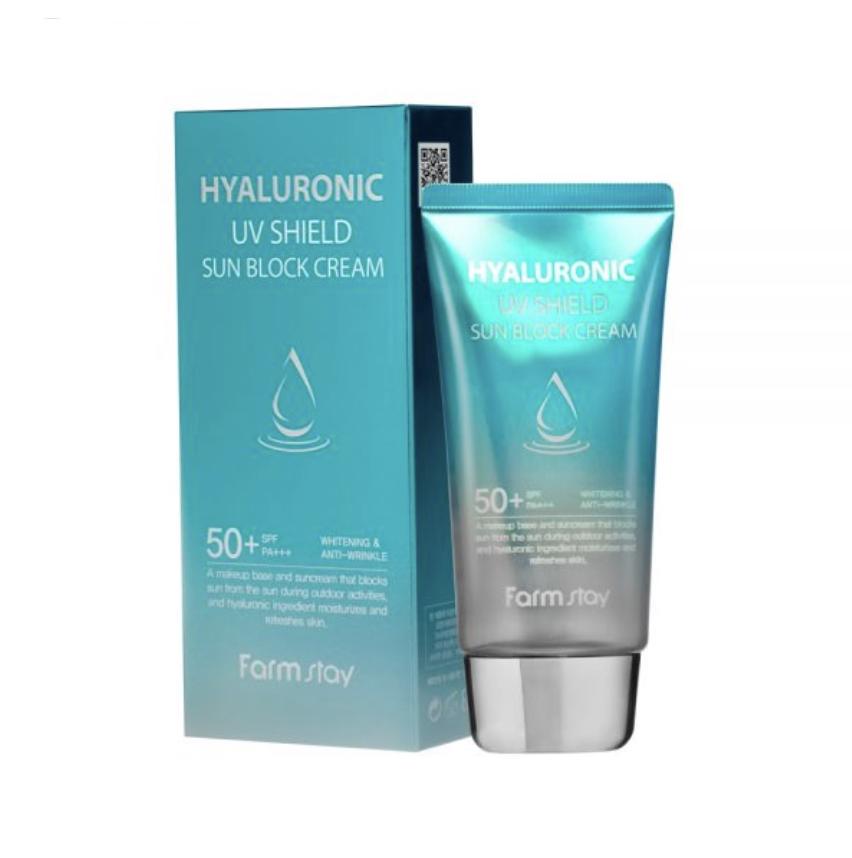 FARMSTAY HYALURONIC UV SHIELD SUN BLOCK CREAM (70G)