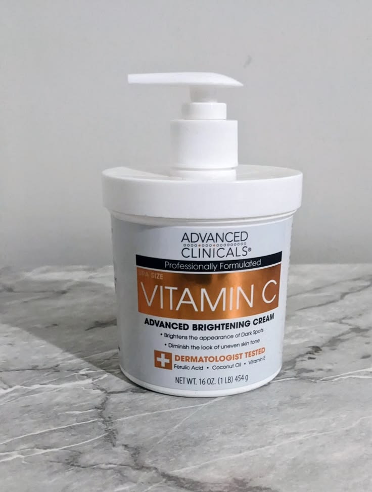Advanced Clinicals Vitamin C Advanced Brightening Cream