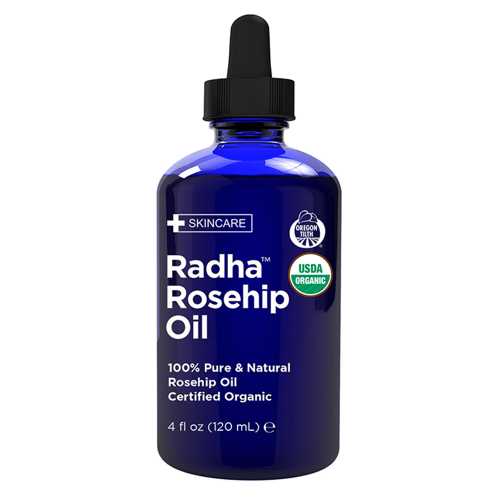 Radha Beauty 100% Pure and Organic Rosehip Oil