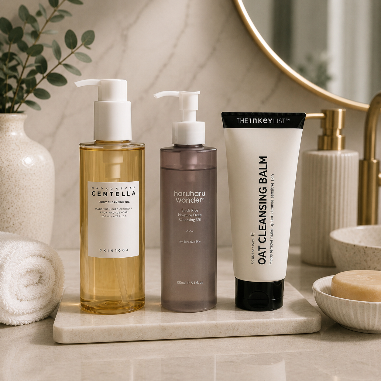 CLEANSING OILS & BALMS