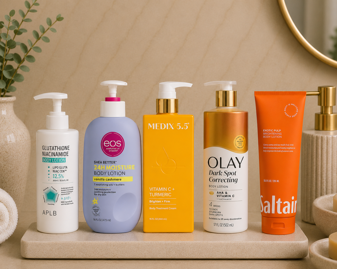BODY CREAMS & LOTIONS