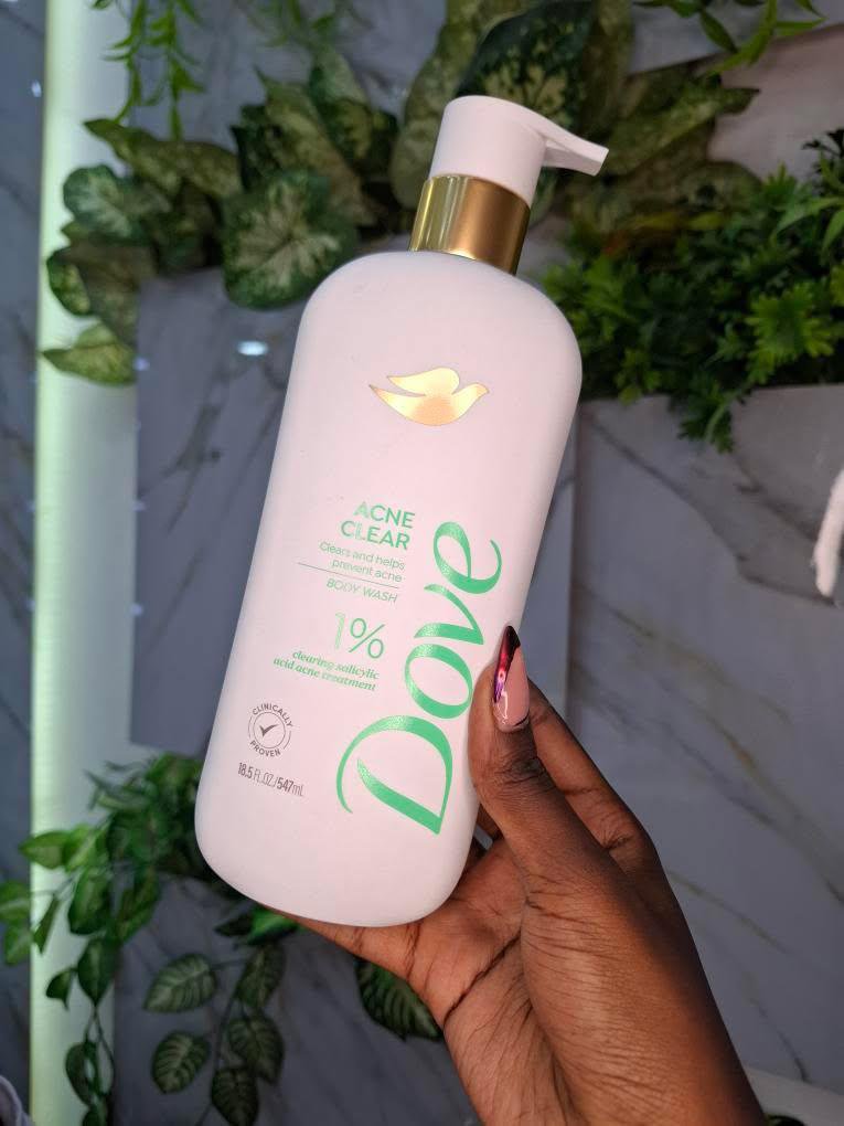 Dove Acne Clear Body Wash 547ml