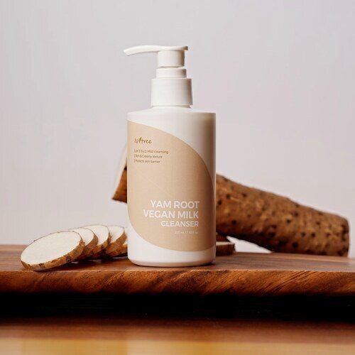 Isntree Yam Root Vegan Milk Cleanser