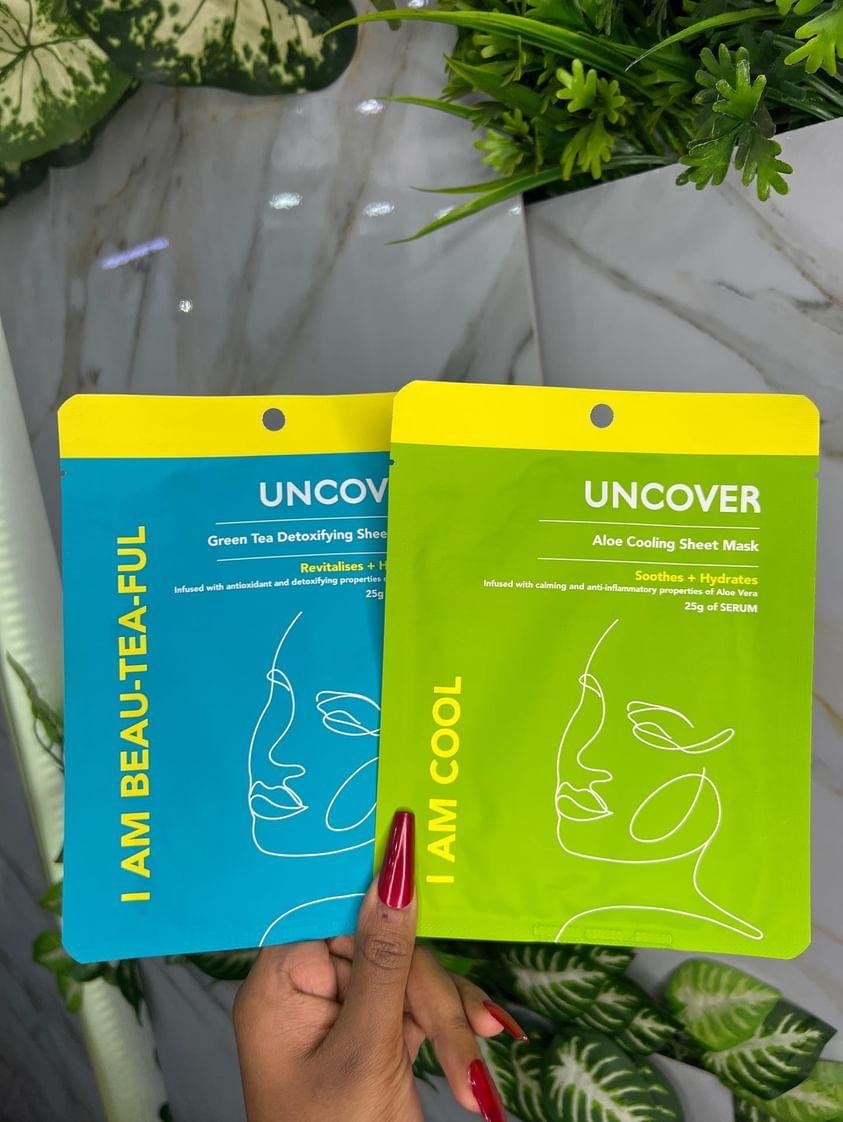UNCOVER SHEET MASKS ALOE