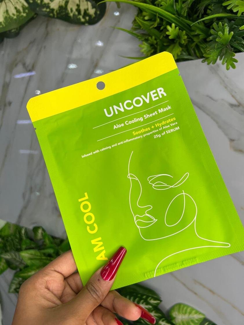 UNCOVER SHEET MASKS ALOE