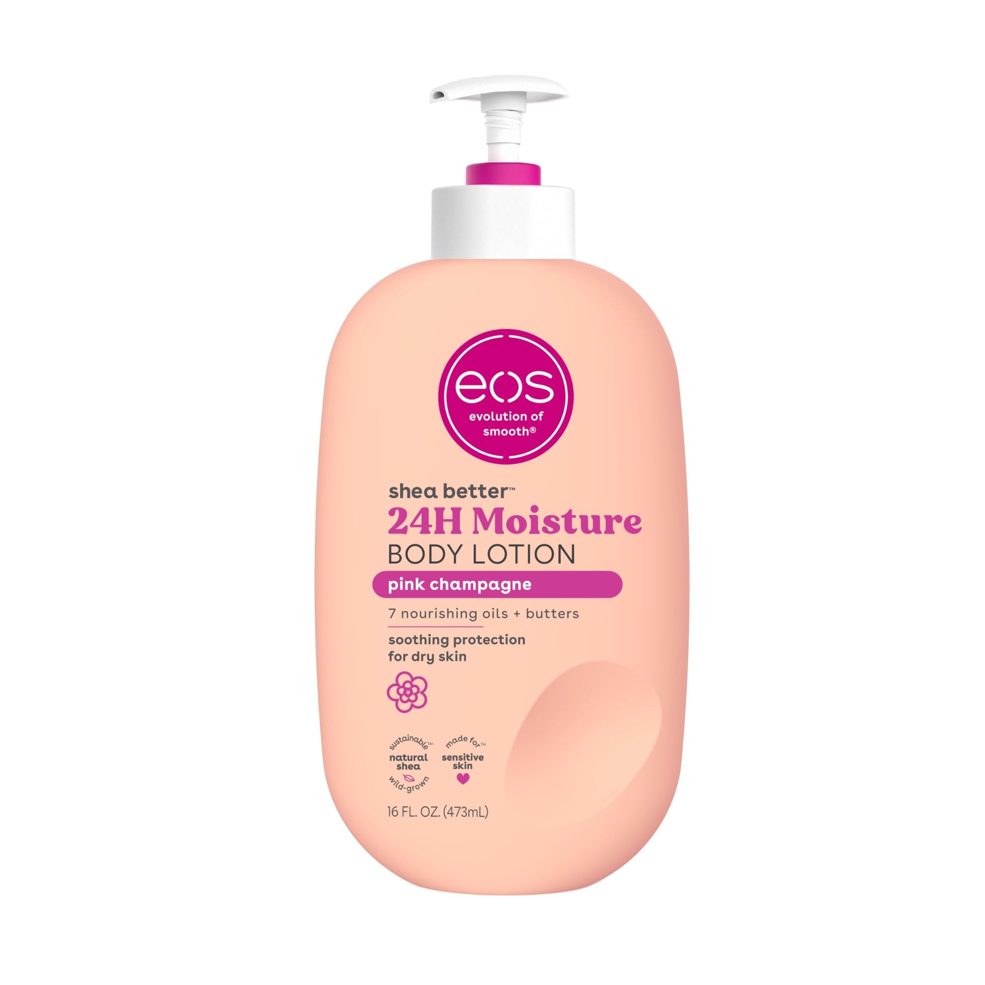 EOS 24hr Moisture Body Lotion - Pink Champaigne