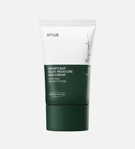 Anua Heartleaf Silky Moisture Sun Cream 50ml