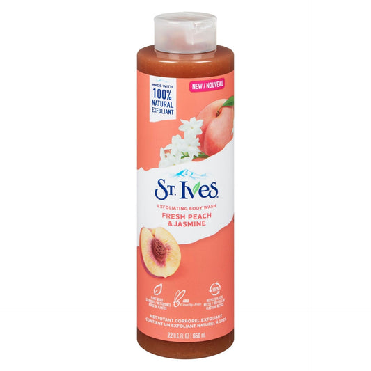 St. Ives Exfoliating Fresh Peach & Jasmine Body Wash