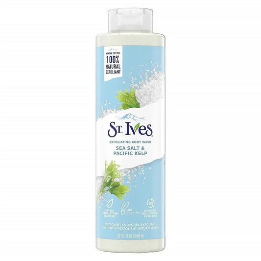 St. Ives Exfoliating Body Wash Sea Salt and Pacific Kelp