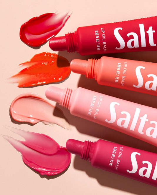 Saltair Lip Oil Balm With Coconut Oil & Shea Butter