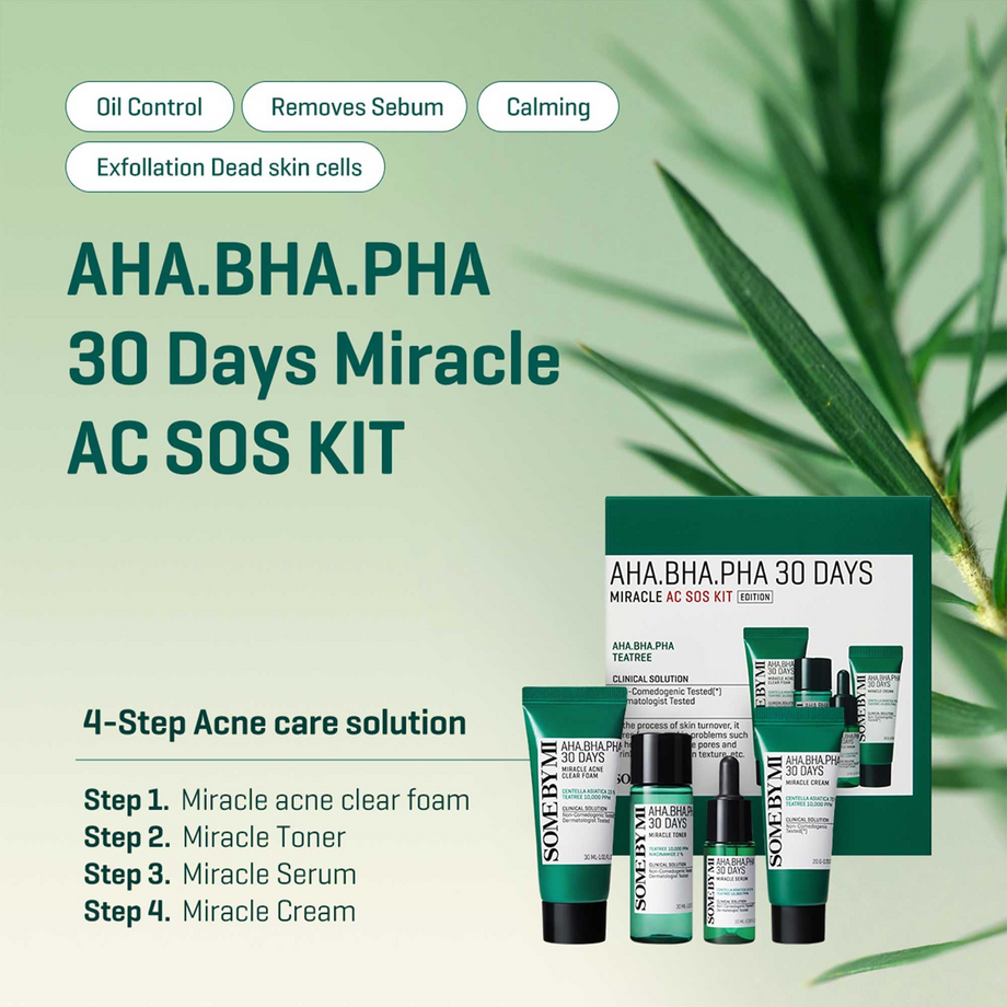 SOME BY MI AHA BHA PHA 30 Days Miracle AC SOS Kit