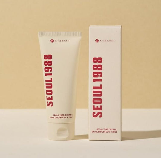 K-SECRET SEOUL 1988 Cream : Snail Mucin 93% + Rice