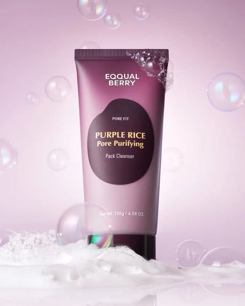 EQQUALBERRY Purple Rice Pore Purifying Pack Cleanser