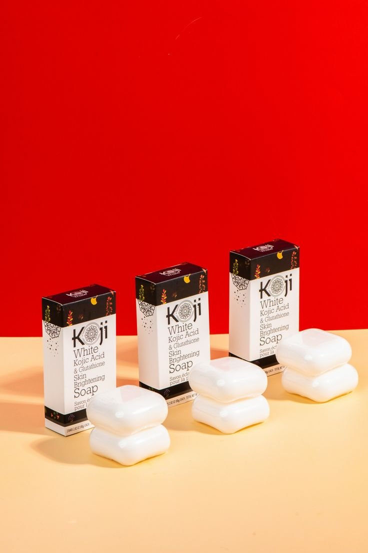 Koji White Kojic Acid & Glutathione Skin Brightening Soap