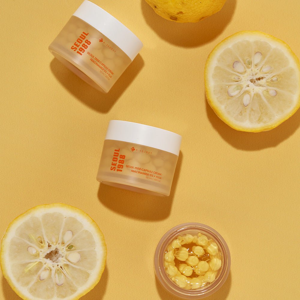 K-SECRET Seoul 1988 Capsule Cream: Niacinamide 5% + Yuja