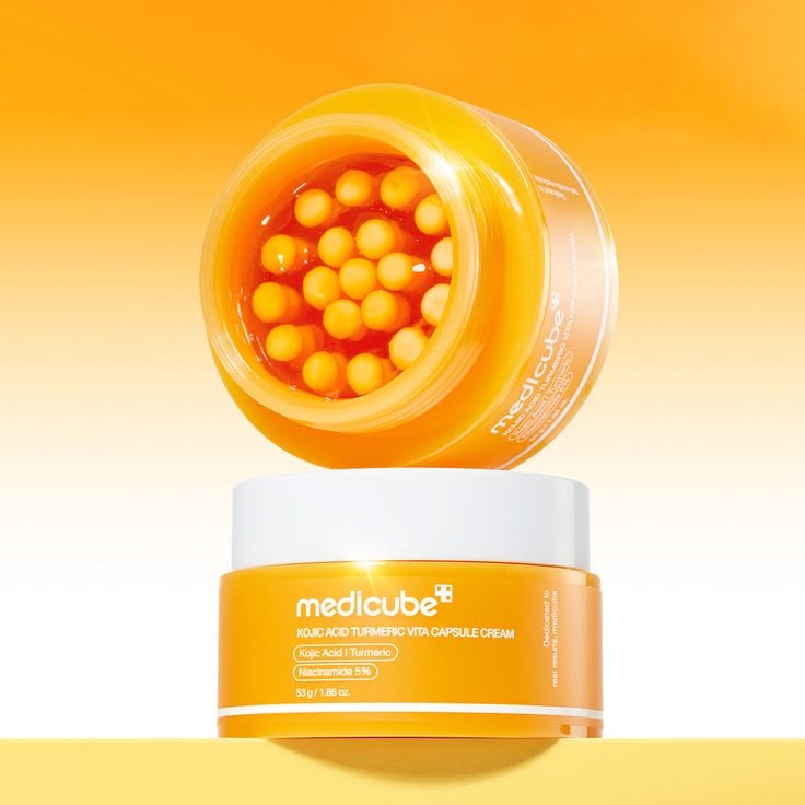 Medicube Kojic Acid Turmeric Vita Capsule Cream