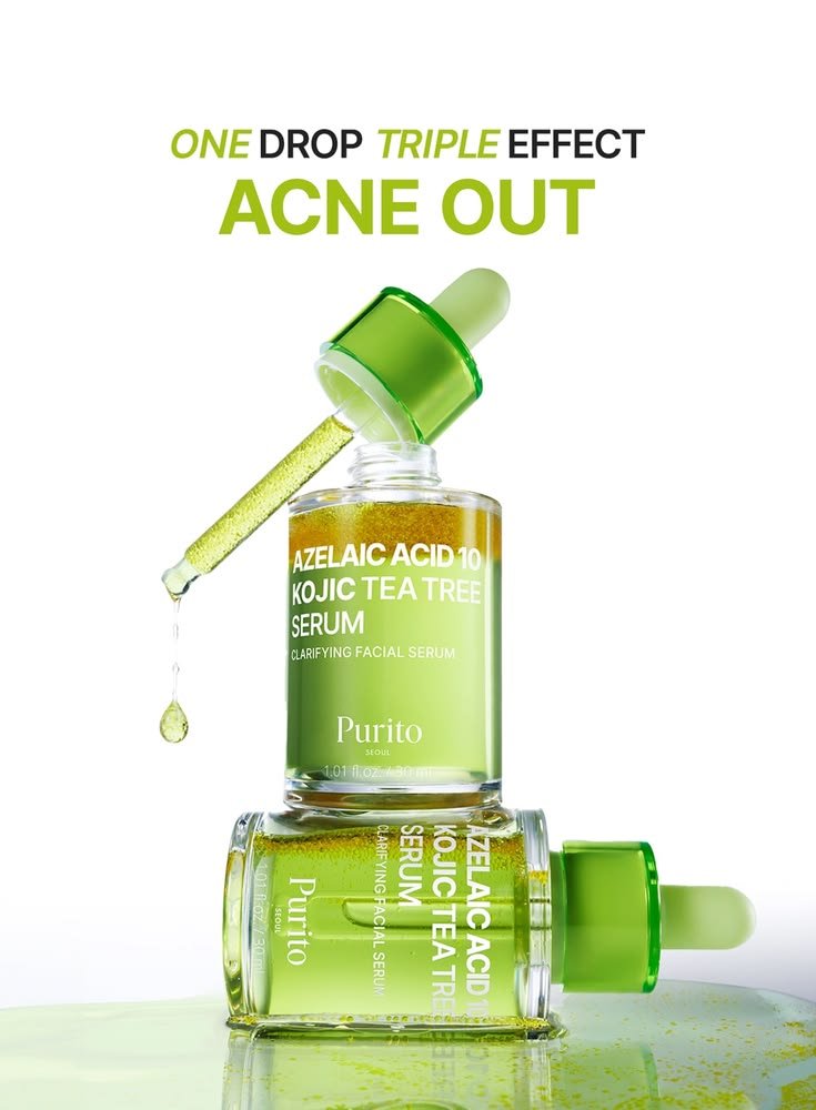 Purito Azelaic Acid 10 Kojic Tea Tree Serum