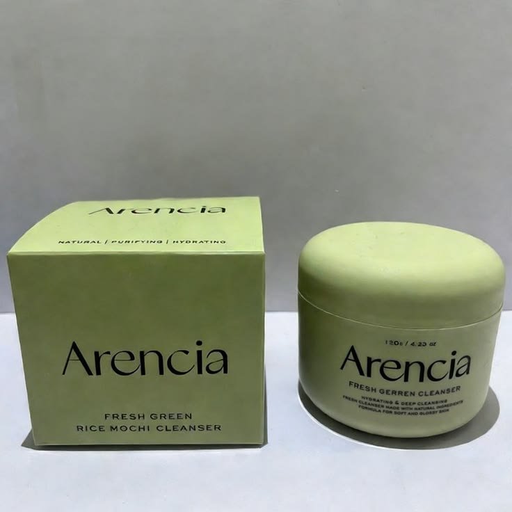Arencia Fresh Green Rice Mochi Cleanser 120g