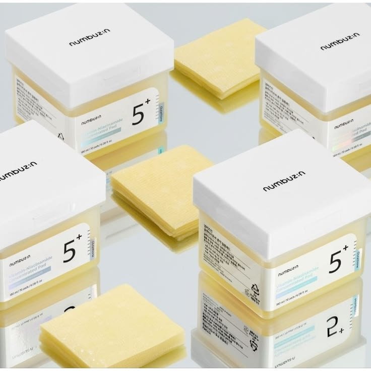 Numbuzin No.5 Vitamin-Niacinamide Concentrated Toner Pads