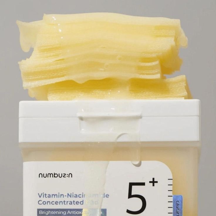 Numbuzin No.5 Vitamin-Niacinamide Concentrated Toner Pads
