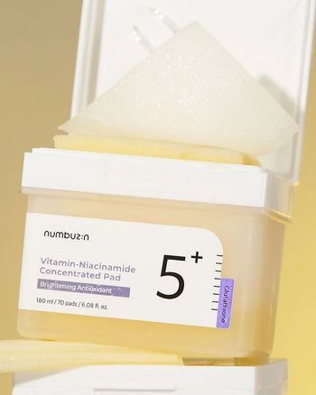 Numbuzin No.5 Vitamin-Niacinamide Concentrated Toner Pads