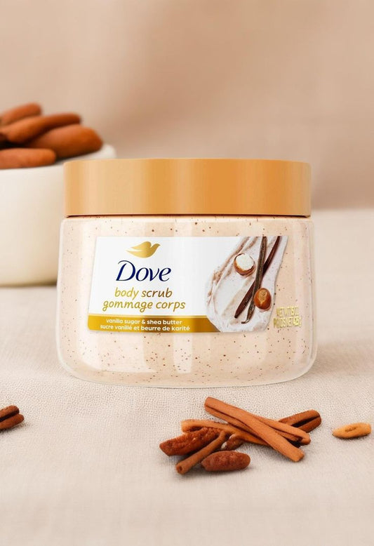 Dove Vanilla Sugar & Shea Butter Body Scrub