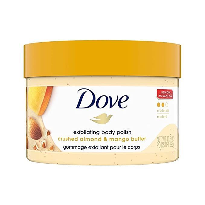 Dove Crushed Almond & Mango Butter Moderate Exfoliating Body Polish 298g