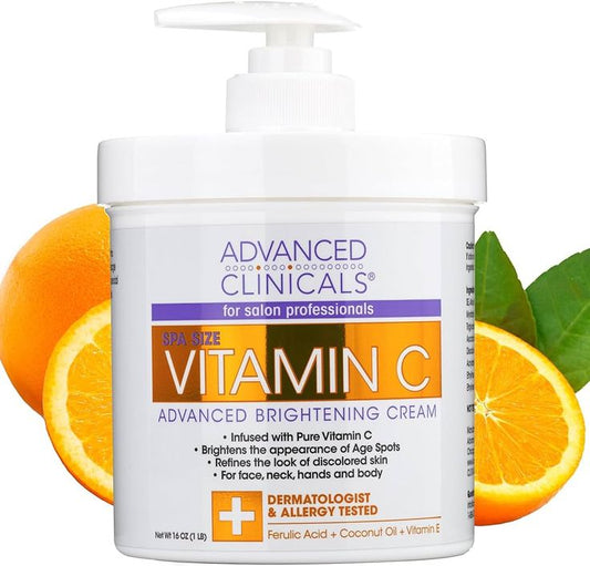 Advanced Clinicals Vitamin C Advanced Brightening Cream