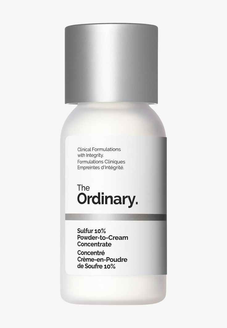 The Ordinary Sulfur 10% Powder-to-Cream Concentrate Acne Spot Treatment