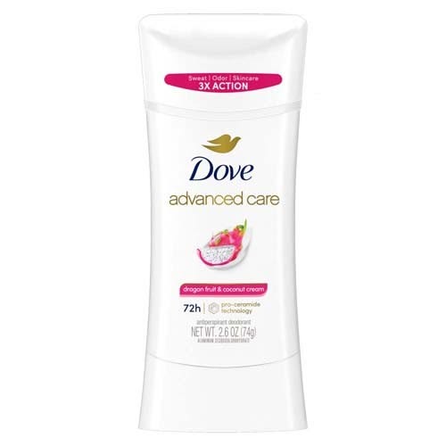 Dove Advanced Care Antiperspirant Deodorant stick dragon fruit & coconut cream