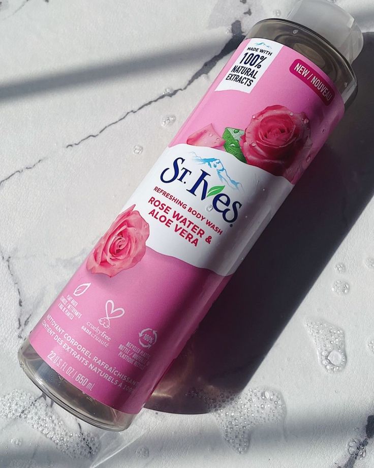 St. Ives Rose Water & Aloe Vera Body Wash