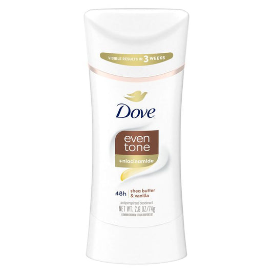 Dove even tone Antiperspirant Deodorant for Women Shea butter & vanilla
