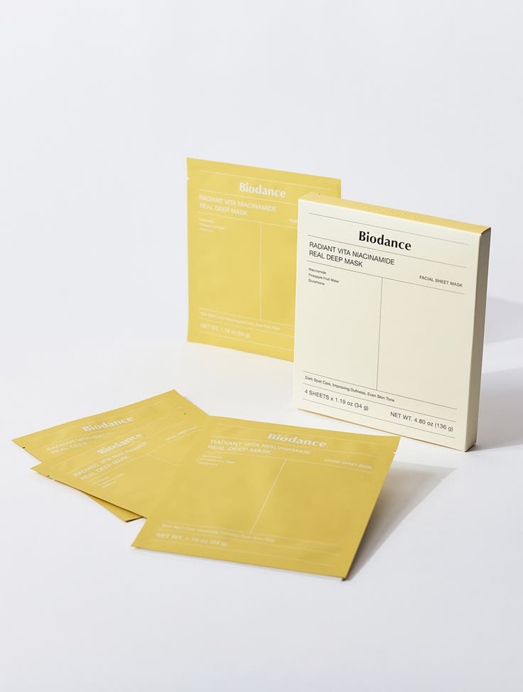 BIODANCE Radiant Vita Niacinamide Real Deep Mask