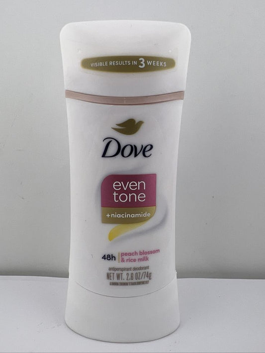 Dove even tone Antiperspirant Deodorant for Women Peach blossom & rice milk