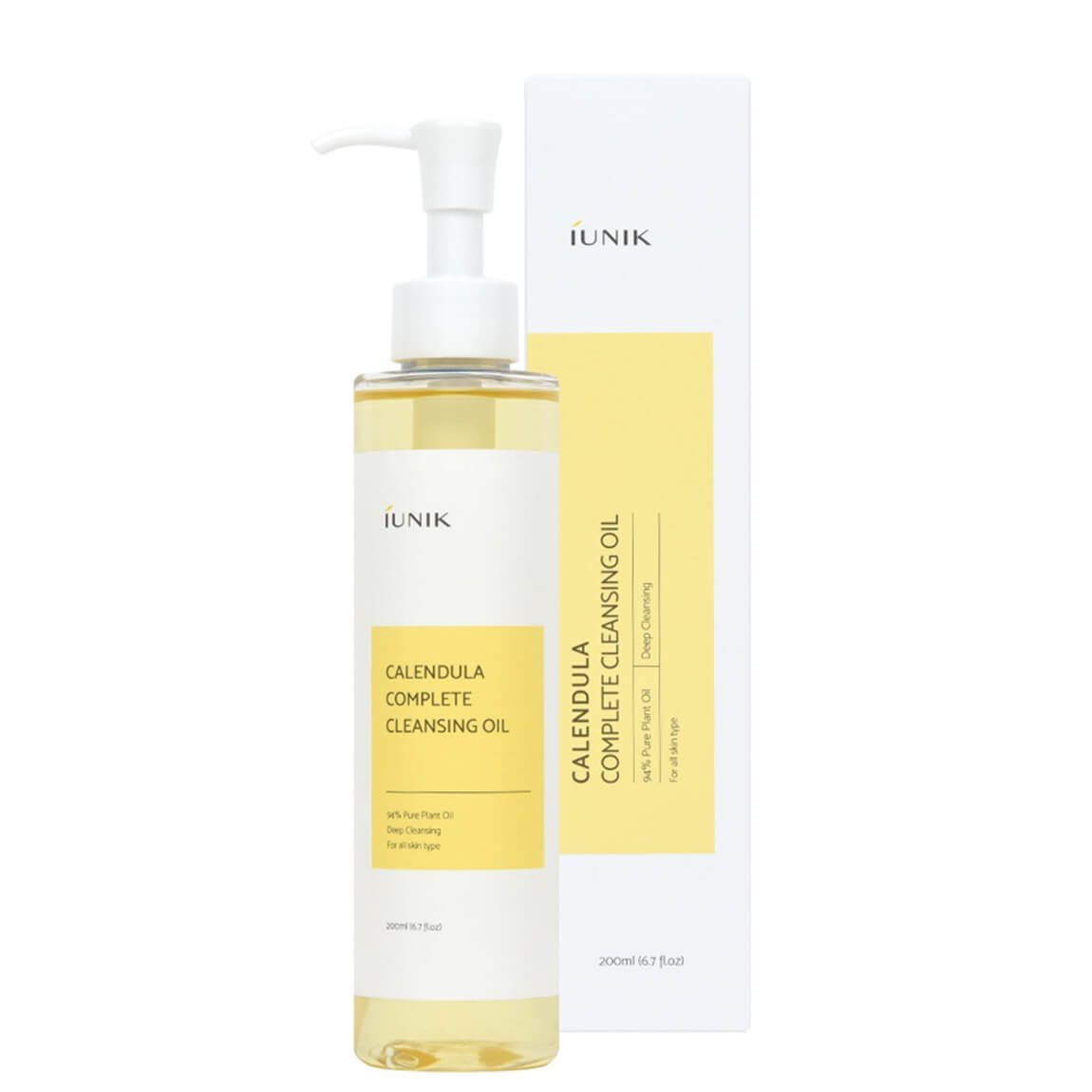 iUNIK Calendula Complete Cleansing Oil 200ml