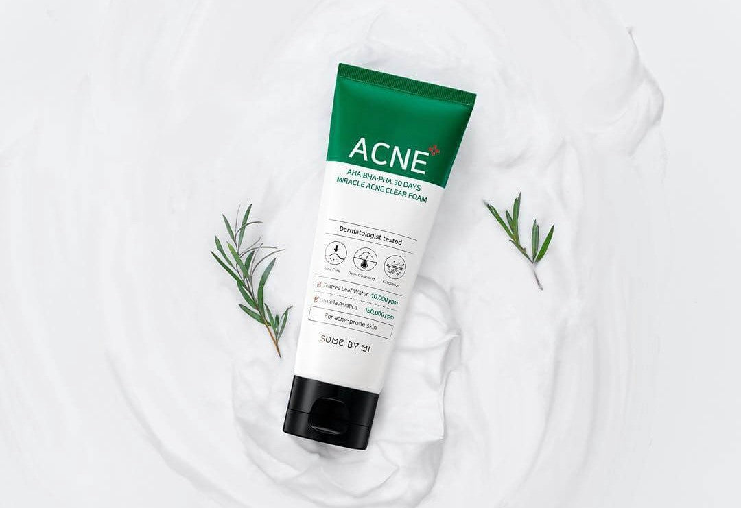 SOME BY MI AHA BHA PHA 30 Days Miracle Acne Clear Foam